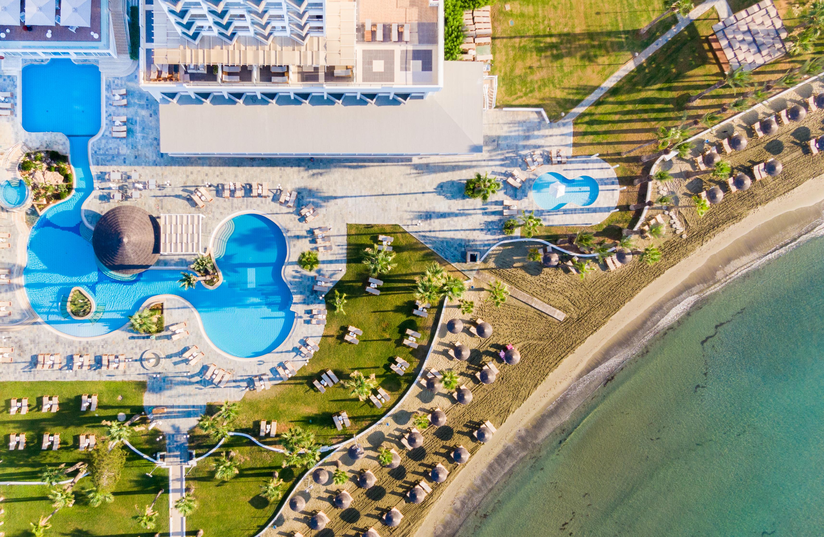 Golden Bay Beach Hotel Larnaca Luaran gambar