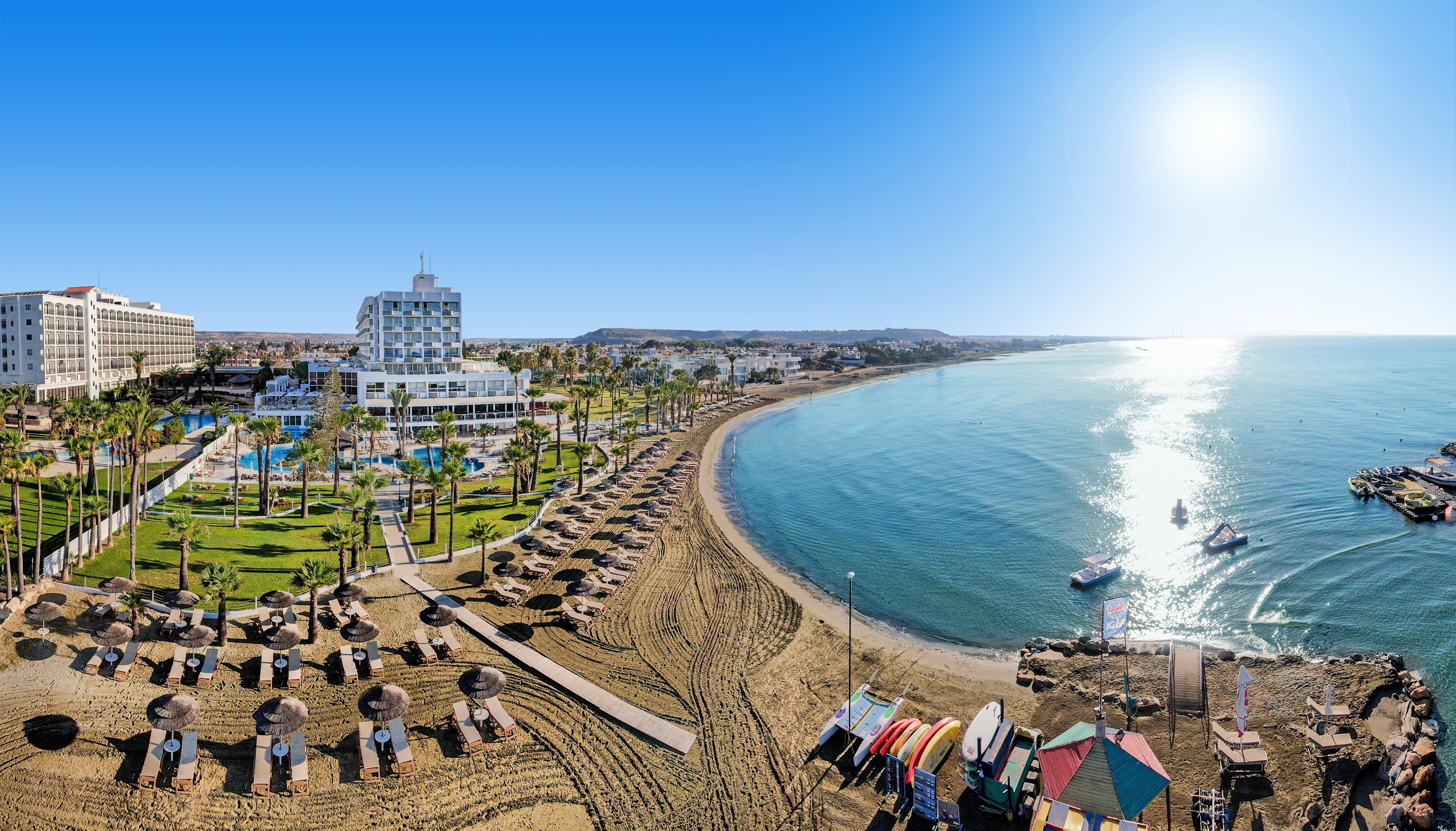 Golden Bay Beach Hotel Larnaca Luaran gambar